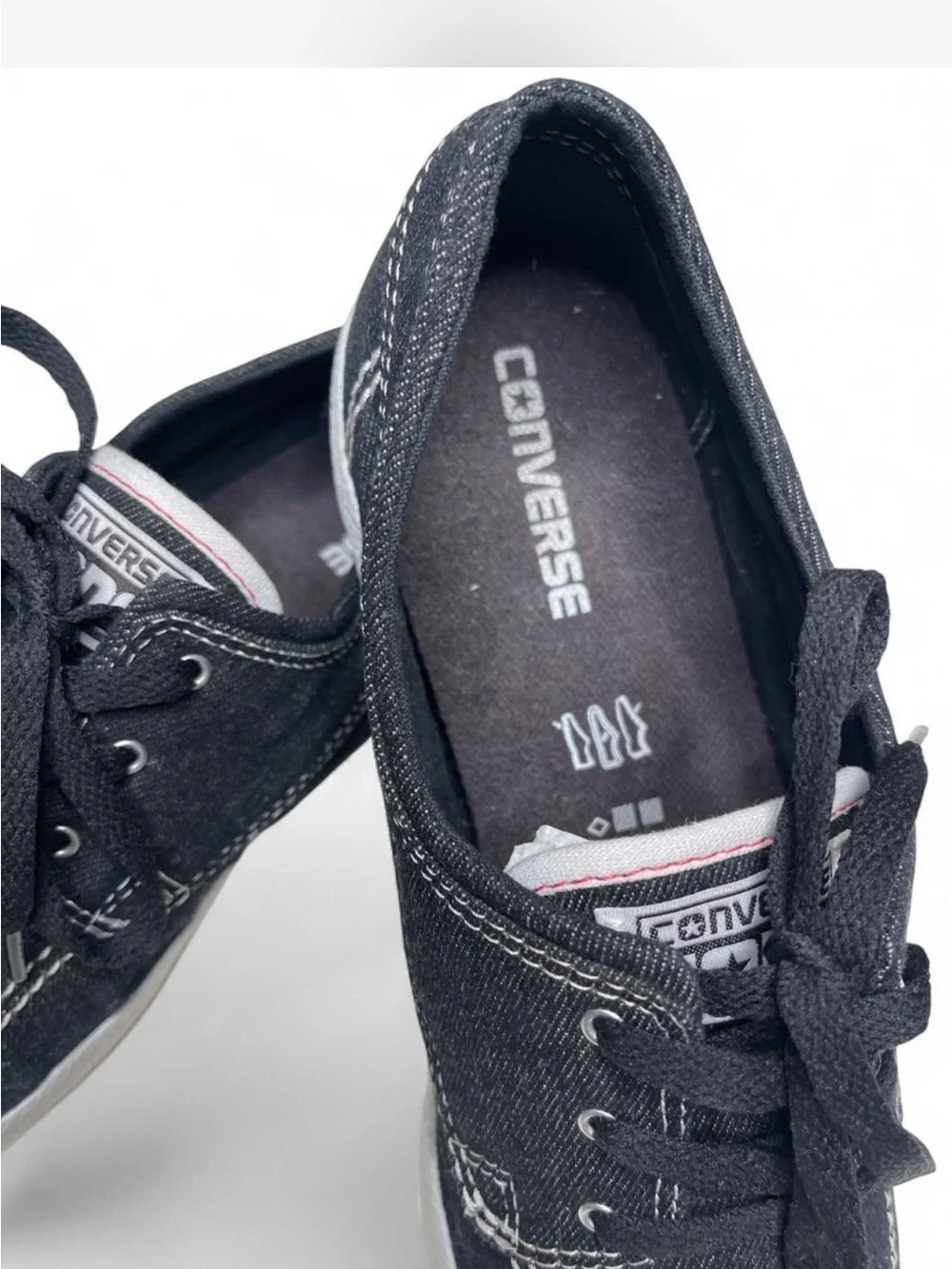 Converse CONS Sea Star LS OX Black Boat Shoes Men’s 11 Women’s 12.5